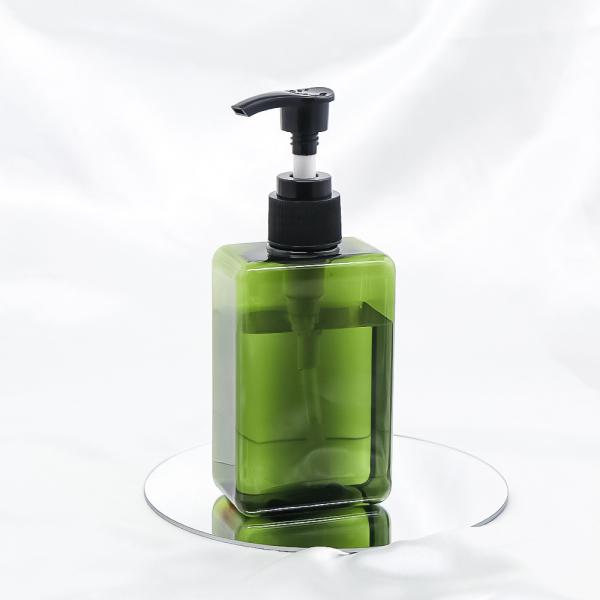 Custom 100ml Empty Bottles Flat Square Dropper Spray PET Cosmetic Jars