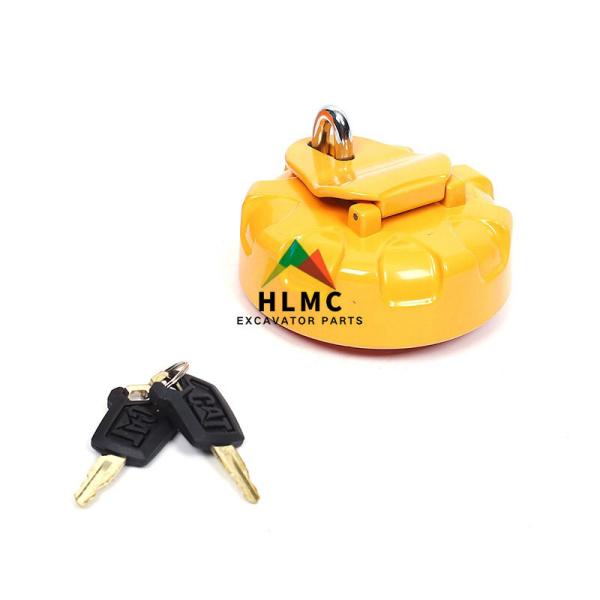 E200B Fuel Tank Lock Cover Fuel Tank Cap With Keys  Excavator