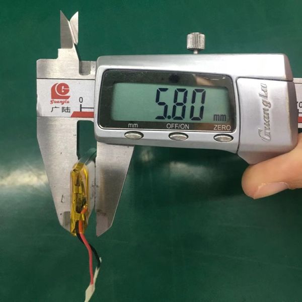 3.7V 250mAh IEC62133 CE Certified Lithium Polymer Battery with UN38.3 MSDS for Electronic Devices
