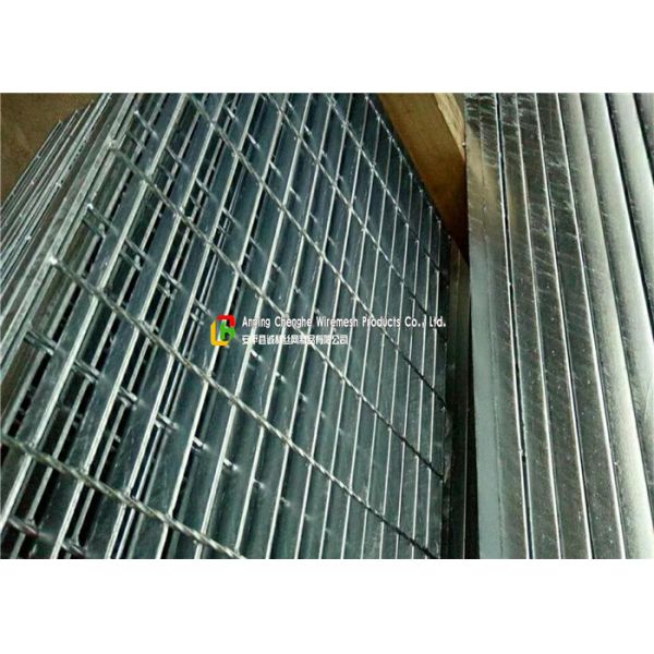 Silver White Metal Mesh Grate , Stainless Steel Metal Catwalk Flooring