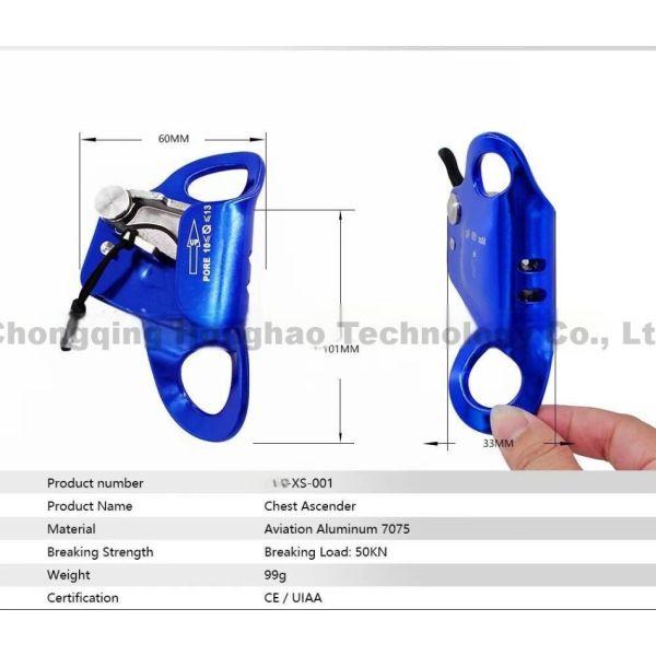 Escalado al aire libre seguro de aleación de aluminio para la exploración de cuevas al aire libre