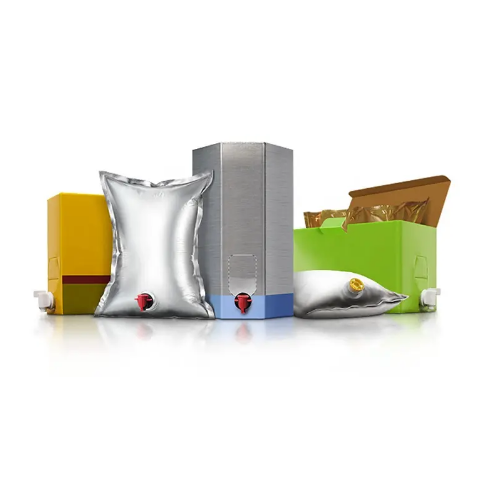Leakproof Food Grade Aluminized Transparent Bag In Box For Liquid Packing