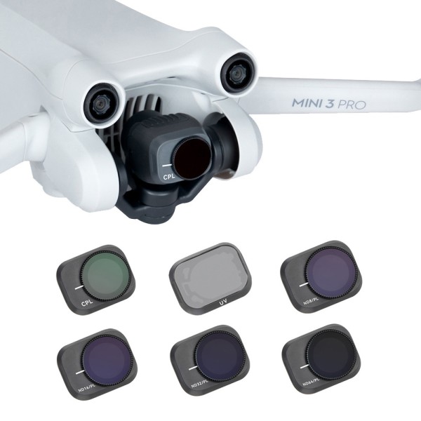 6 In 1 Drone Camera Filters Lightweight ND Filters For DJI Mini 3 Pro