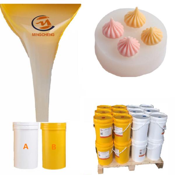 RTV-2 Liquid Platinum Cure Silicone para fabricação de mofo de bolo