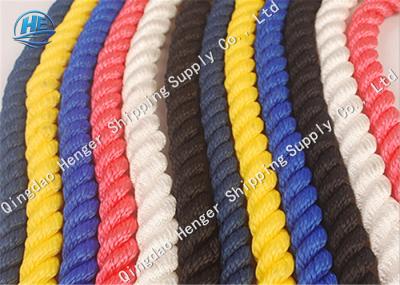 High Strength Marine Mooring Rope Multi - Colored Sailing Rope Low Elongation