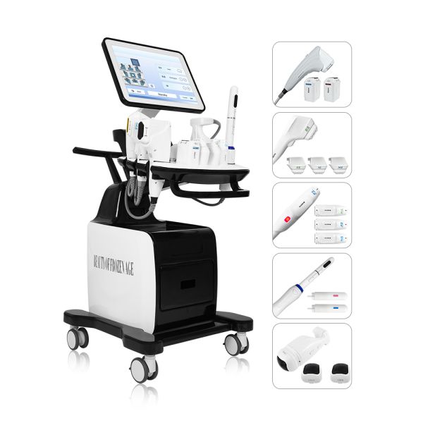 Professional 5 in 1 Skin Facial Lifting Multi-lines 8D Hif Body-slim Lipo Hif Vaginal Tightening Hif Beauty Machine 2025