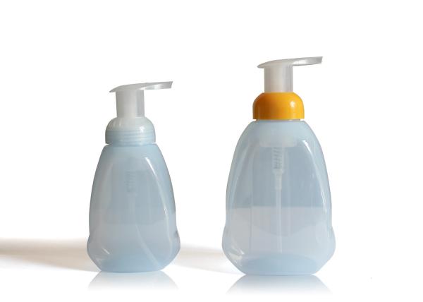 300ml Bubble Empty Body Wash Bottles , Baby Bath Body Lotion Pump Bottle