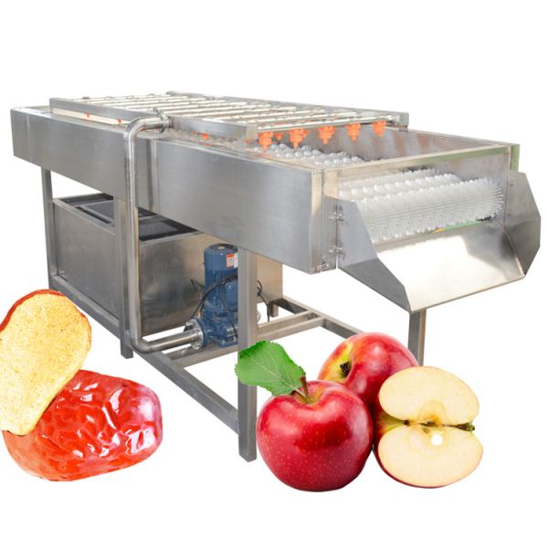 Parallel Roller Seafood 800kg Fruit And Vegetable Washer Machine