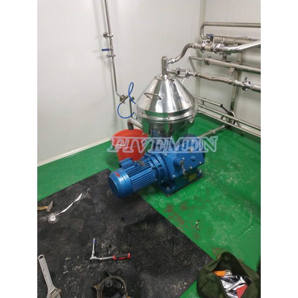 Fruit vertical Juice Disc Stack Centrifuge de la boisson SUS304 18.5KW