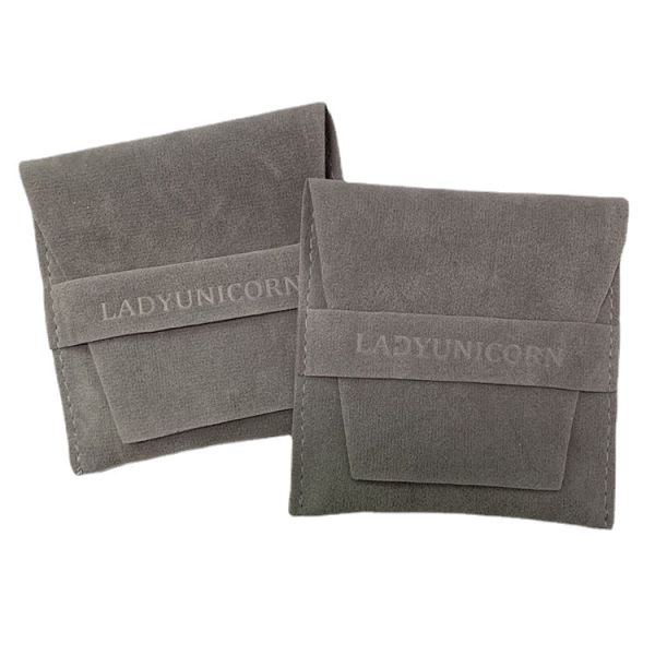 Small Folded Velvet Jewelry Pouch The Perfect Solution for Custom Jewellery Packaging