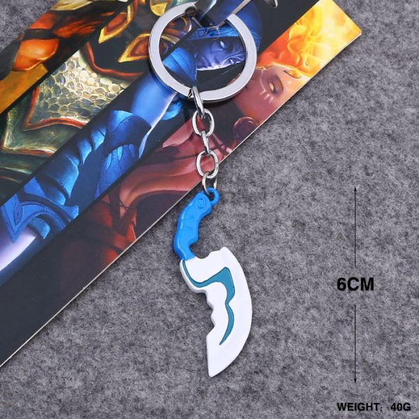 Dragon Claw Hook Men Zinc Alloy Pendants DOTA 2 Metal Key Chains