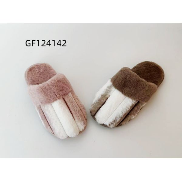 OEM Womens House Slippers With Bow Trims Comfortable Feeling