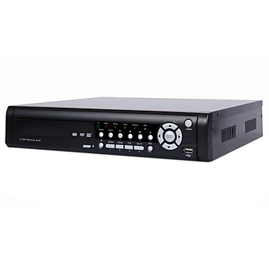 H.264 8 Channel Real Time DVR Security System (2 D1+6 CIF Real Time) 