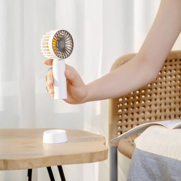 3 vento 4W Mini Portable Handheld Fan 1200mAh Mini Desktop Fan USB