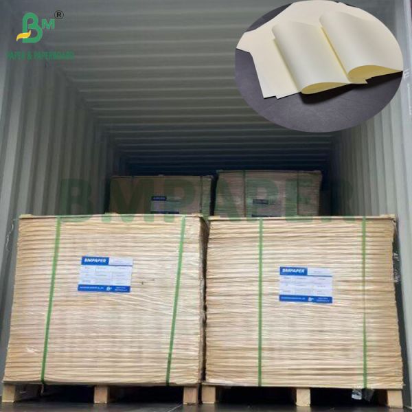 75g 80g Uncoated Ivory Cream Color Offset Printing Paper Roll