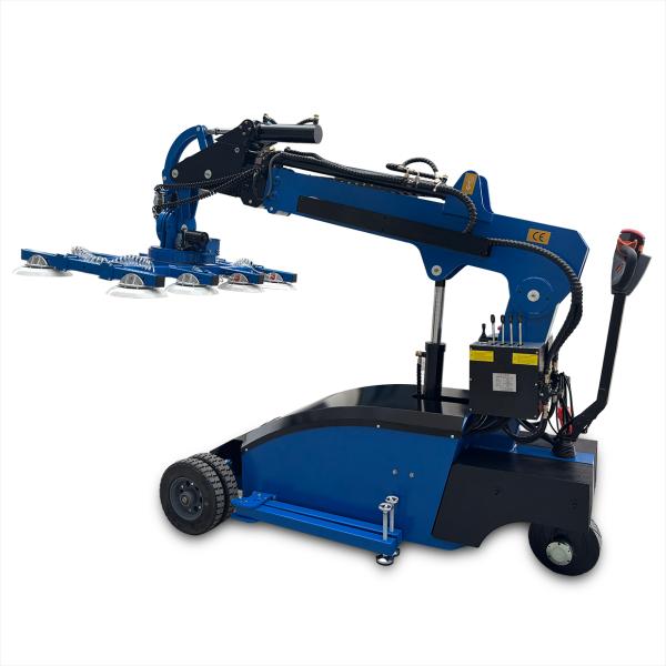 New 300kg 600kg 800kg Electric Vacuum Lifter for Granite Marble Slab Glass Plywood-Mobile Suction Cups Lifting Equipment