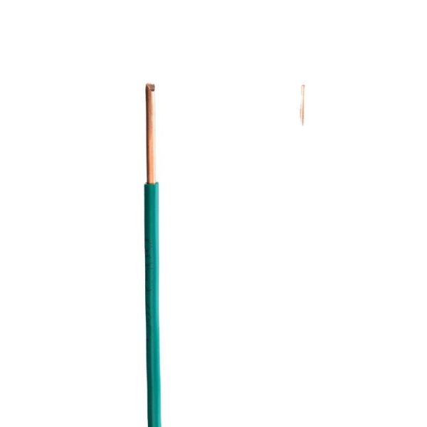 100% Pure Solid Copper Wire Electrical Power Cable Industrial Grade BV/BVR Standard H07v U 1x4 mm Sq for House Building