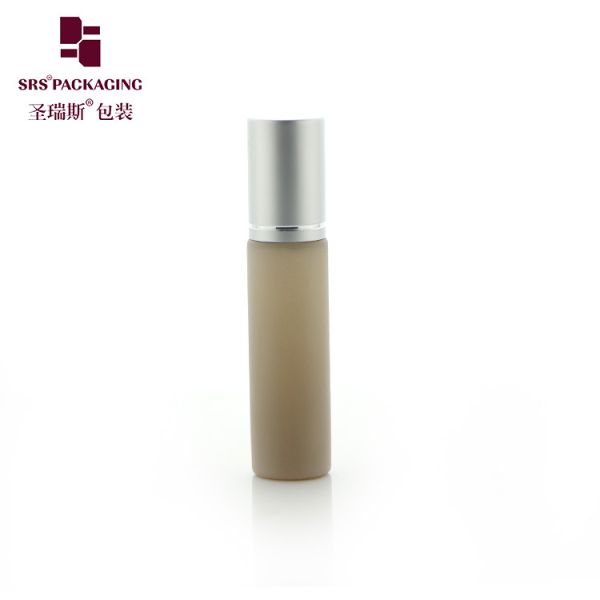 Customizable Walled Glass Roll On Bottle for Skincare Essences with Glass Ball
