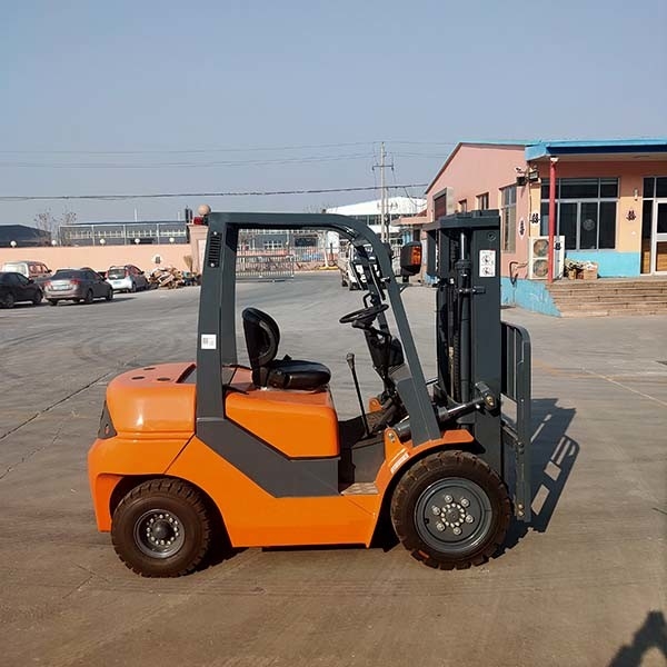 Duplex 4m Diesel Powered Forklift ISUZU C240 Small Warehouse Forklift 3000kgs