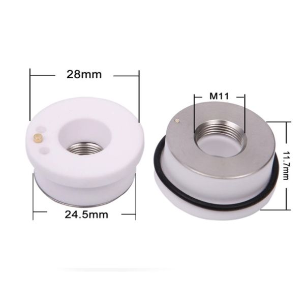 Anel cerâmico industrial da máquina de corte D28 do laser D32 que corta as peças