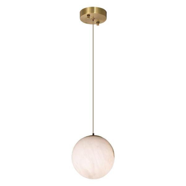 Nordic Modern Hotel Lighting Brass Copper Chandelier Lamp White Glass Ball Led Pendant Light