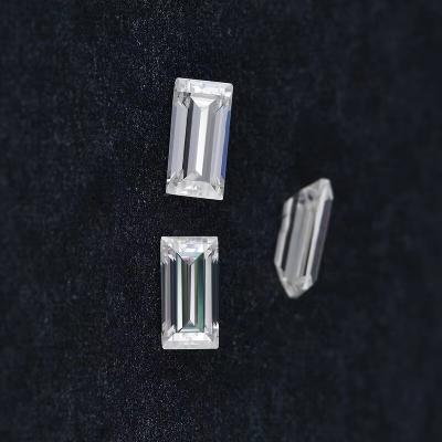 Flawless Melee Moissanite Baguette Cut Loose D Color Vvs1 Moissanite Diamond