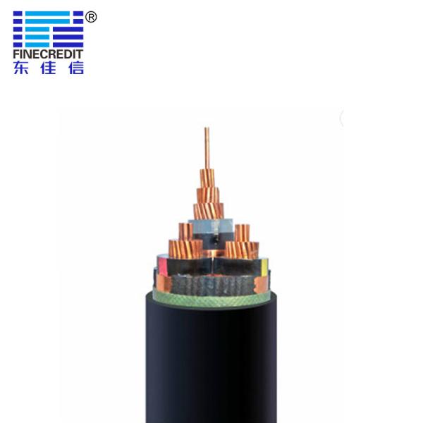1*240 cabo do RM 25mm2 NA2XS2Y, cabo subterrâneo de Uo/U 12-20kV Urd