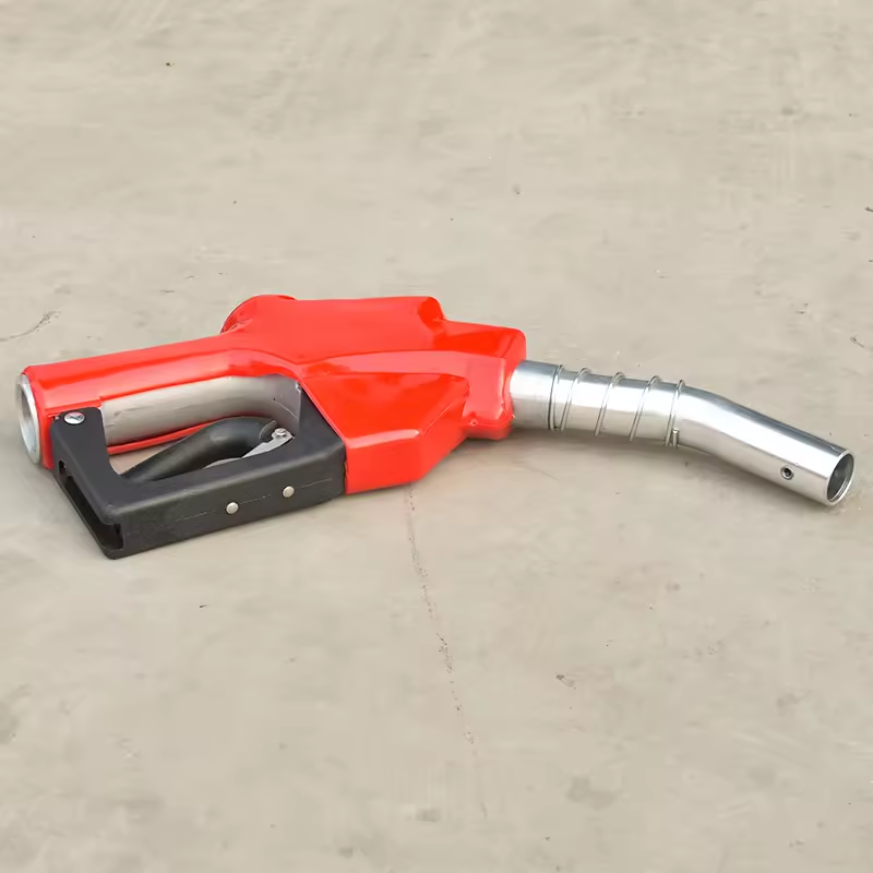 1 Inch Diesel Fuel Dispenser Aluminum Alloy Self Sealing Fuel Gun 25mm Outer Size