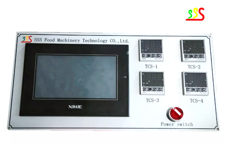 máquina comercial del fabricante del taco de la comida de 800pcs/h 450m m