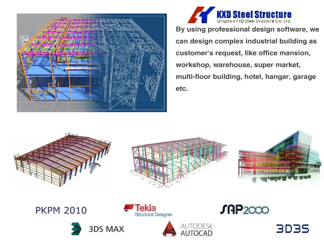 High Corrosion Resistance Light Steel Structure Building with Customized Insulation and Modular Assembly