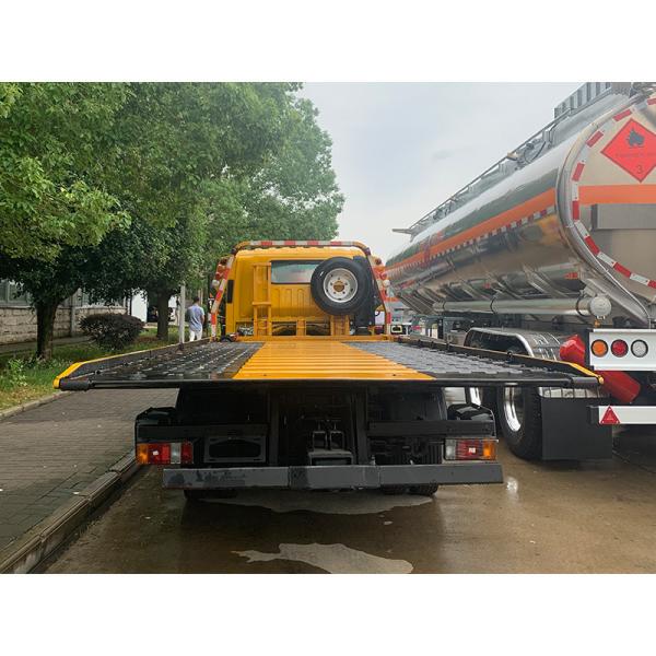 4X2 Flatbed Wrekcer Truck 3t Flatbed Wrecker Truck Manual Transmission Type