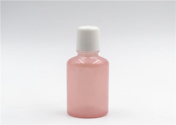 High Fashion Round 50ml Small Glass Roller Bottles For Eye Cream In Pink