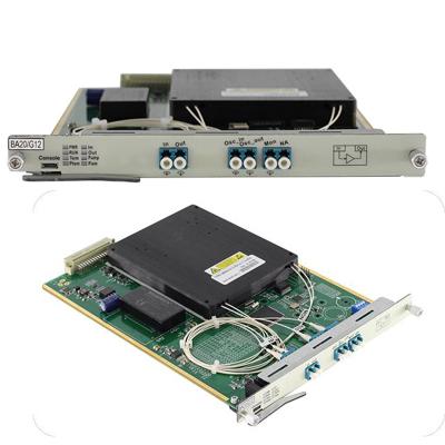 Amplificador de fibra dopada por erbio EDFA Dispositivo de reforço de sinal óptico 1U Sistema de chassi