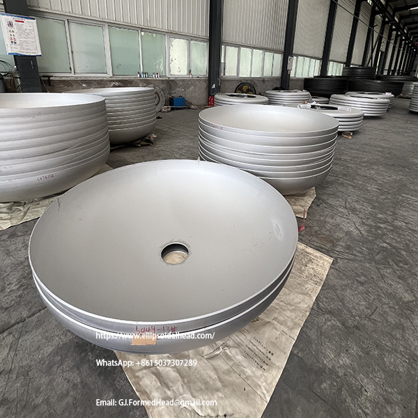 PED/ASME Certified Stainless Steel 2:1 Elliptical Tank Heads Manufacturer in China