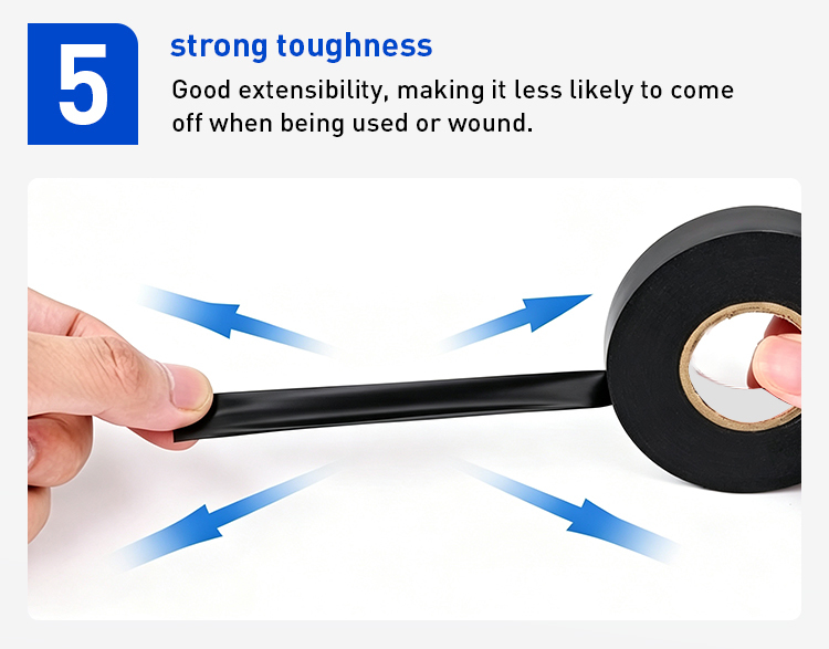 Line Protection High-temperature Resistant PVC Insulated Electrical Tape