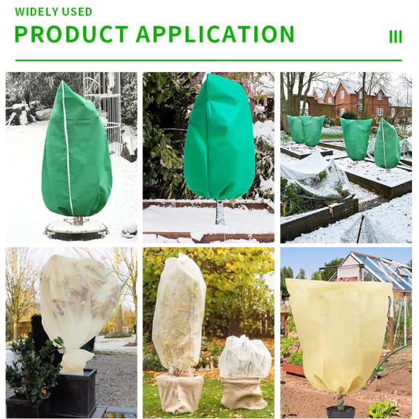 Anti UV Breathable Non Woven Fabric Plant Protection Blanket with Customizable Width for Agricultural Frost Protection