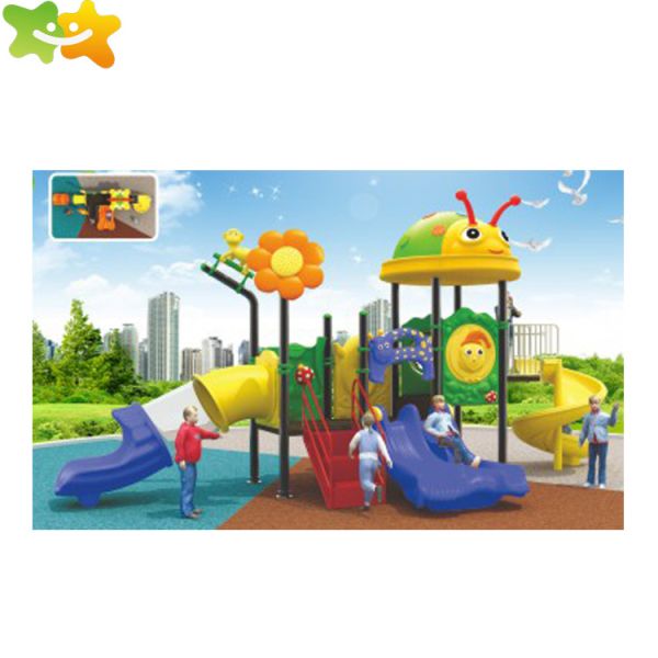 Anti Crack Backyard Plastic Playground Slide For Child 3 Years Old