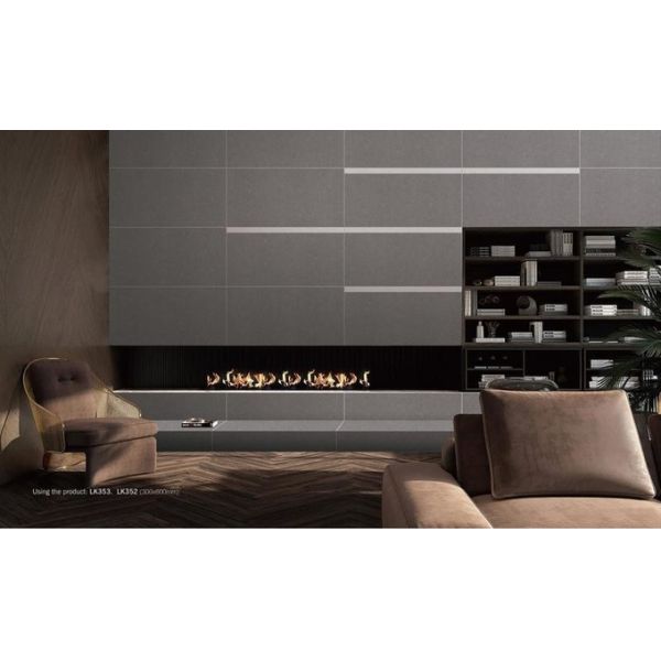 300x600mm Gray Full Body Porcelain Tiles for Indoor Flooring