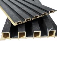 Modern Interior Art Louver Decorative 3d Fluted Wpc Wall Panels for Wall or Ceiling and Indoor Tv Pvc Covering Panel