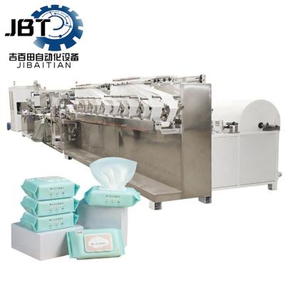 Eco Friendly Industrial Wet Tissue Manufacturing Machine Wet Tissue Paper Making Machine