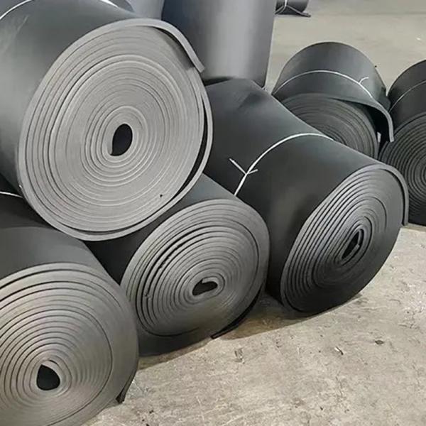 Fire Resistant Rubber Insulation Boards Class A Thermal Conductivity 0.03 W/m·K