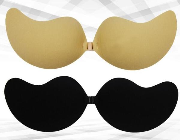 Supplier Foam Reusable Self Adhesive Strapless thick push up mango shape bra