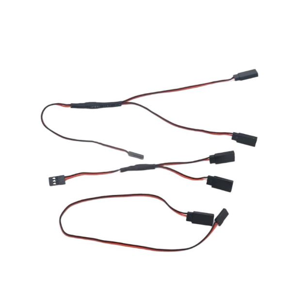 Factory Direct Supply Wire Harness RC Aircraft & Drone Accessories- Servo Extension Cables / Y-Cables (30-Core, Male-to-Female) — 30cm & 50cm Lengths