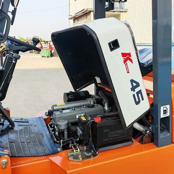CPCD45 Diesel Counterbalance 4500kg 4.5 Ton Lift Truck Hydraulic Transmission