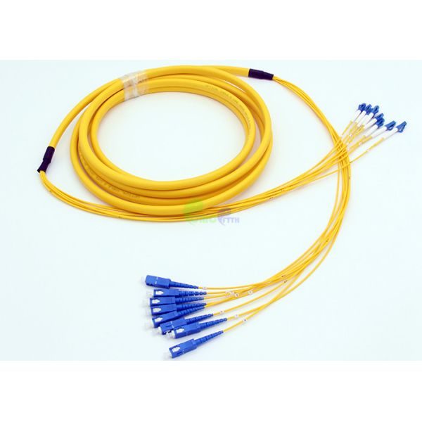 IEC Grade B Level 8F Multimode Fiber Patch Cable