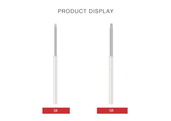0.35MM SS Stainless Steel Microblading Manual Eyebrow Tattoo Needle