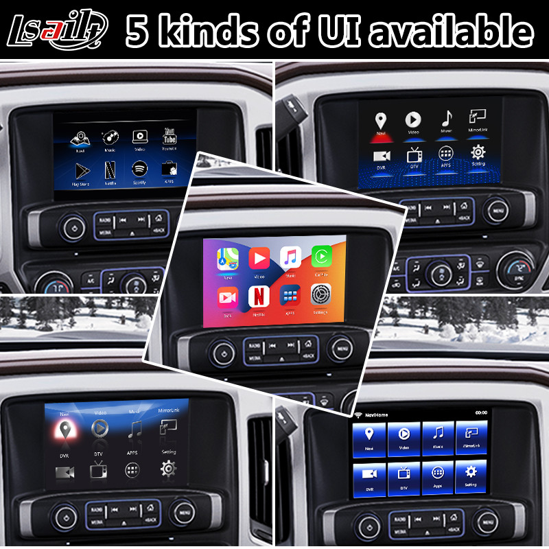 Мультимедиа Carplay андроида 4+64GB взаимодействуют для Шевроле Silverado Camaro с автомобилем андроида