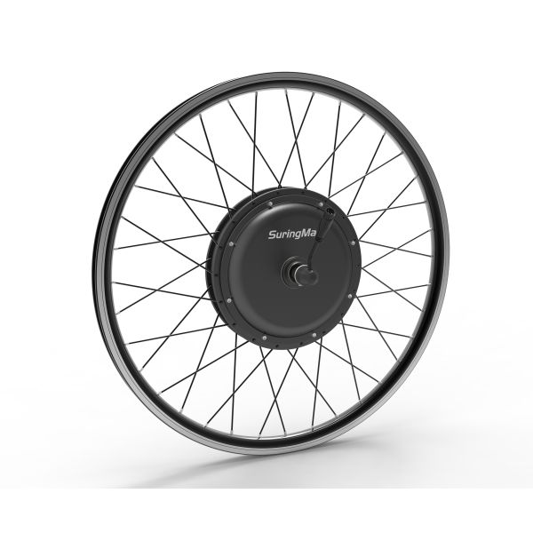 Powerful Electric Road Bike Kit Bldc 48v 500w Gearless Motor Kit LCD Display