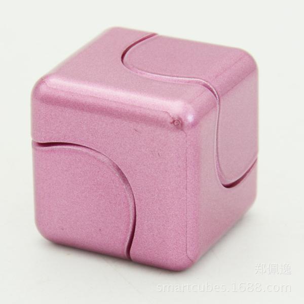 3.5cm white or other color finger spinning fidget cubes