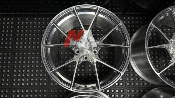 BMW Forged Wheels Polished Silver Brushed Face For F87 F80 F82 F90 M2 M3 M4 M5